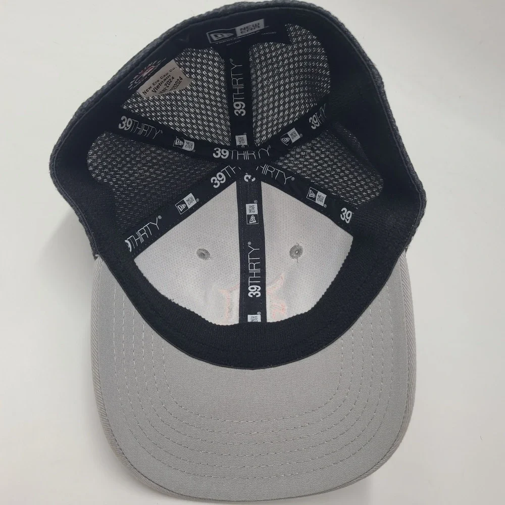 Toddler-Child Detroit Tigers Hat Fitted Mesh New Era 39Thirty Gray Orange MLB